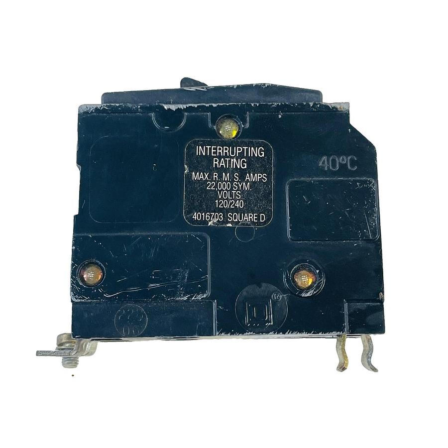 Used SQUARE D QOB230VH 30A 2-POLE 120/240V 22KA AIC BOLT-ON CIRCUIT BREAKER