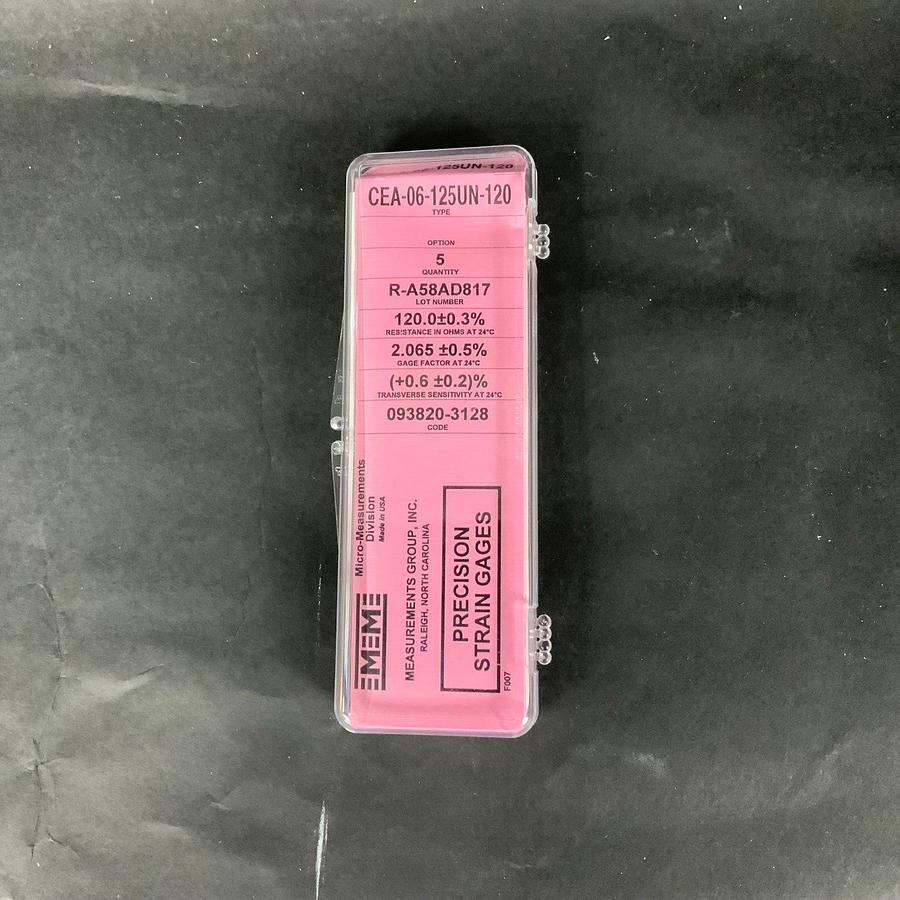 MICRO-MEASUREMENTS CEA-06-125UN-120 PRECISION STRAIN GAUGE - 1 UNIT ($5 OBO)
