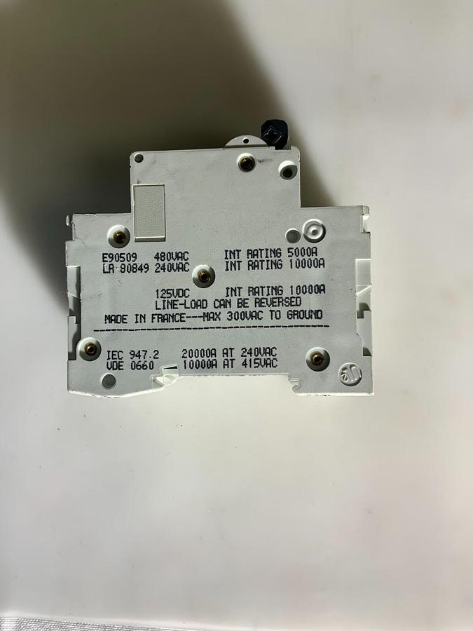 Used MERLIN GERIN MULTI9 C60N 20A-type B ($19.90 OBO)