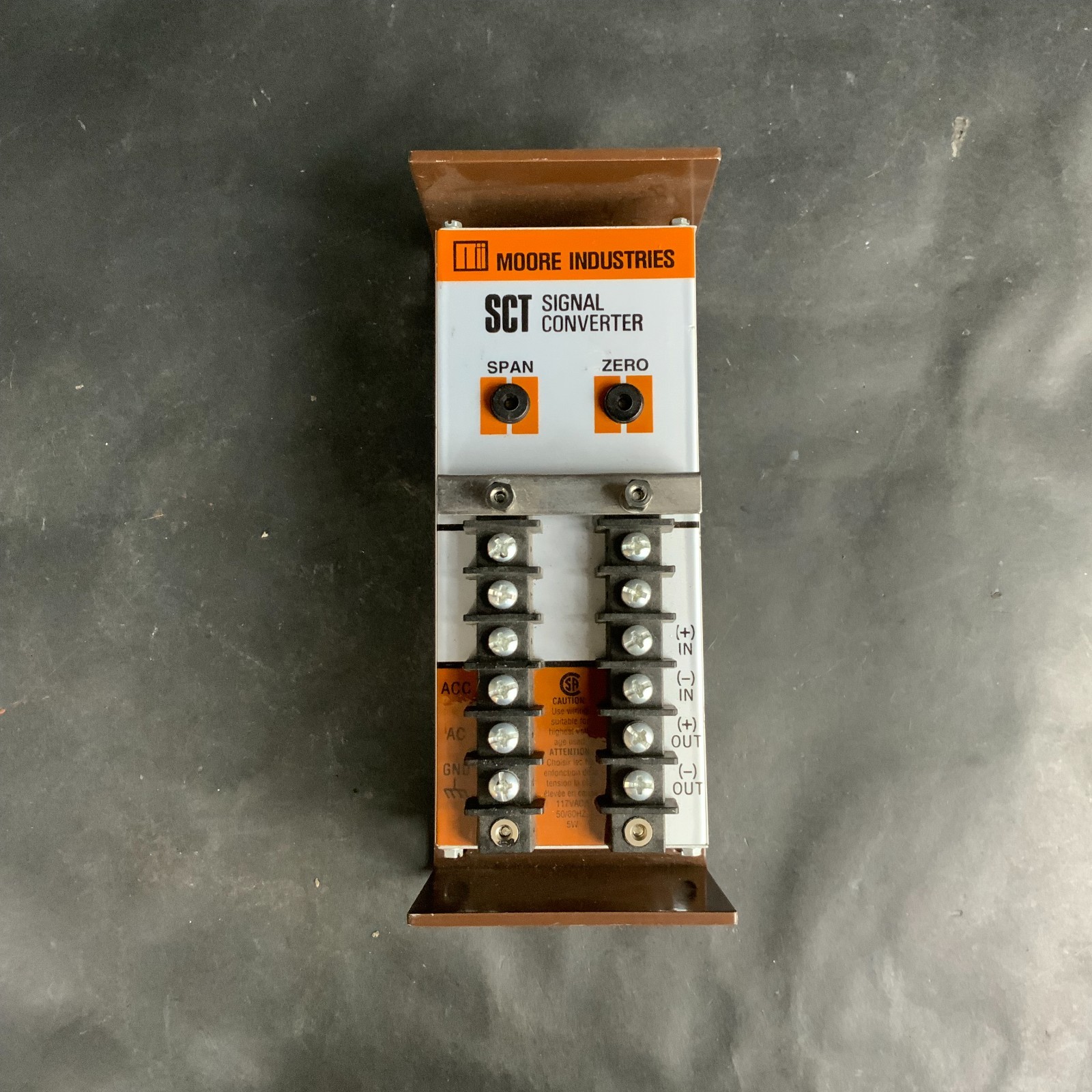 Used MOORE INDUSTRIES SCT/4-20MA/4-20MA/117AC SIGNAL CONVERTER ($30 OBO)