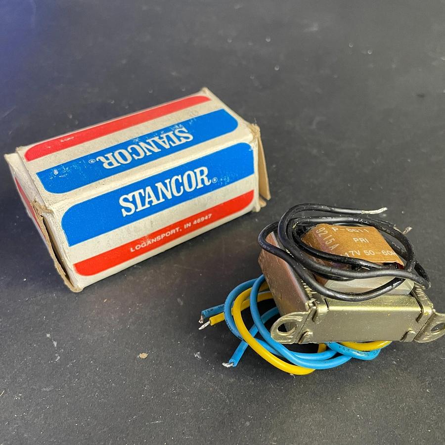 Used STANCOR P-8611 CONTROL TRANSFORMER 117V 50/60HZ 36V C.T. 0.135A USA OEM