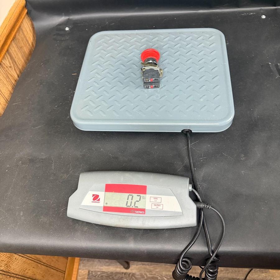 Used TELEMECANIQUE ZBE-102 MUSHROOM HEAD RED PUSHBUTTON ($25 OBO)