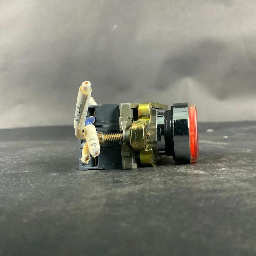 Used TELEMECANIQUE ZBE-101 RED ILLUMINATED BUTTON ($12 OBO)