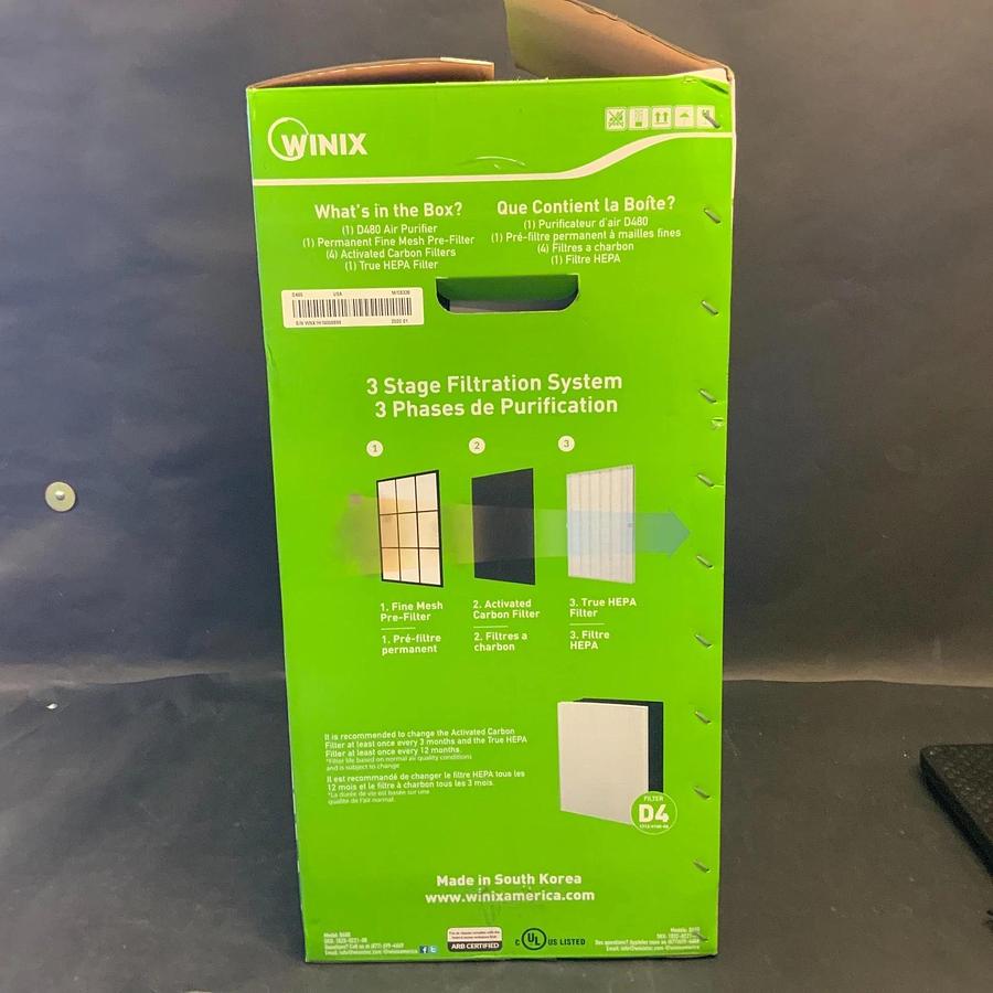Used WINIX D480 TRUE HEPA AIR PURIFIER ($125 OBO)