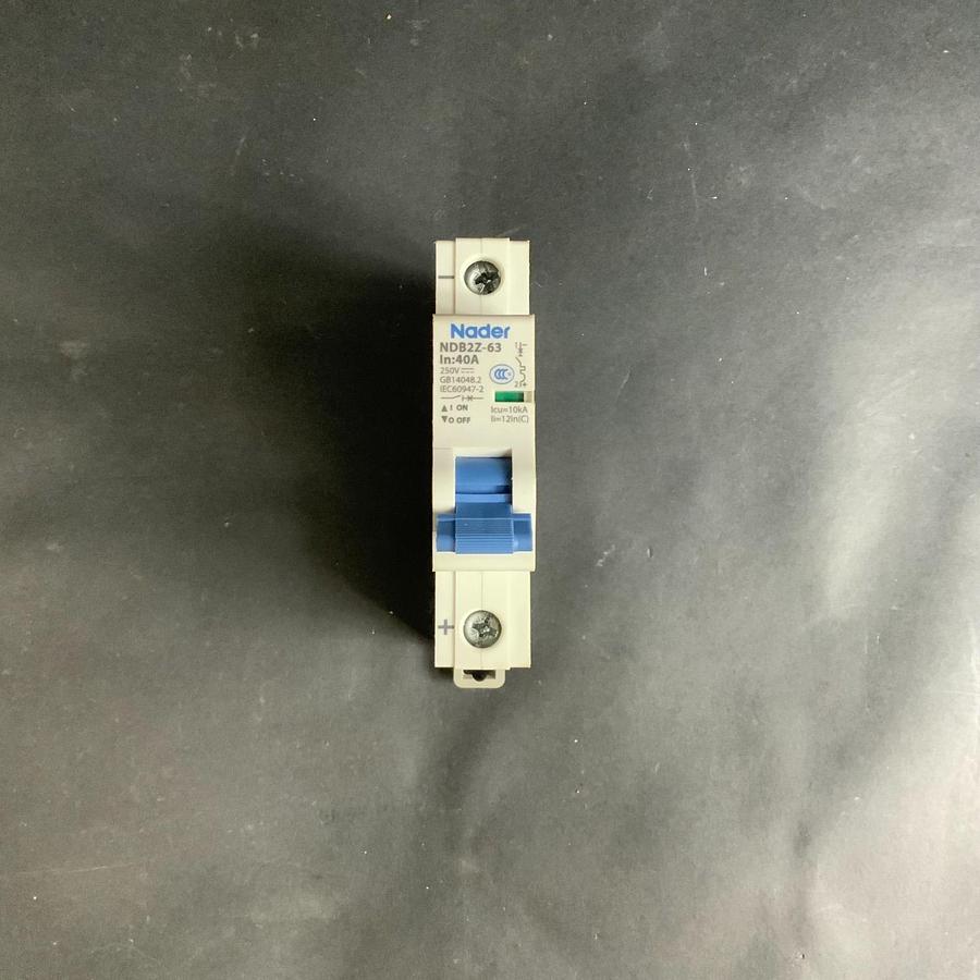 Used NADER NDB2Z-63-IN:40A CIRCUIT BREAKER ($10 OBO)