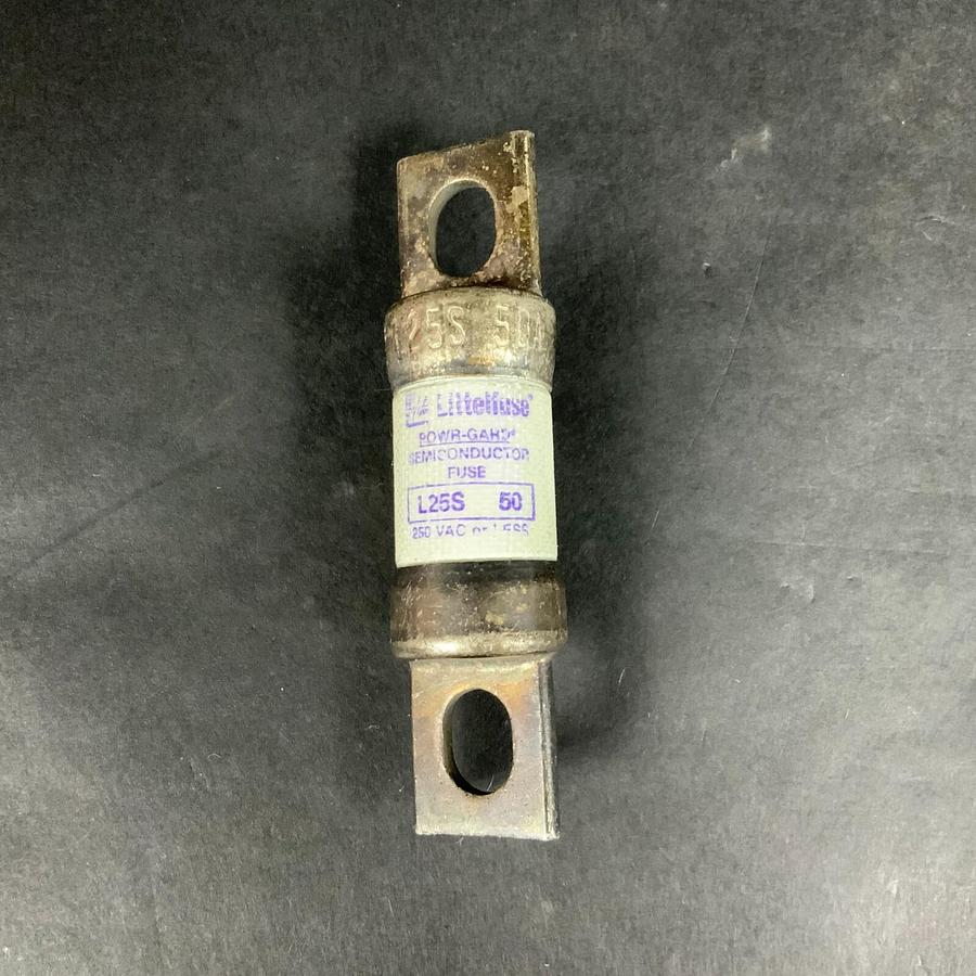 Used LITTELFUSE L25S-50 SEMICONDUCTOR FUSE ($17 OBO)