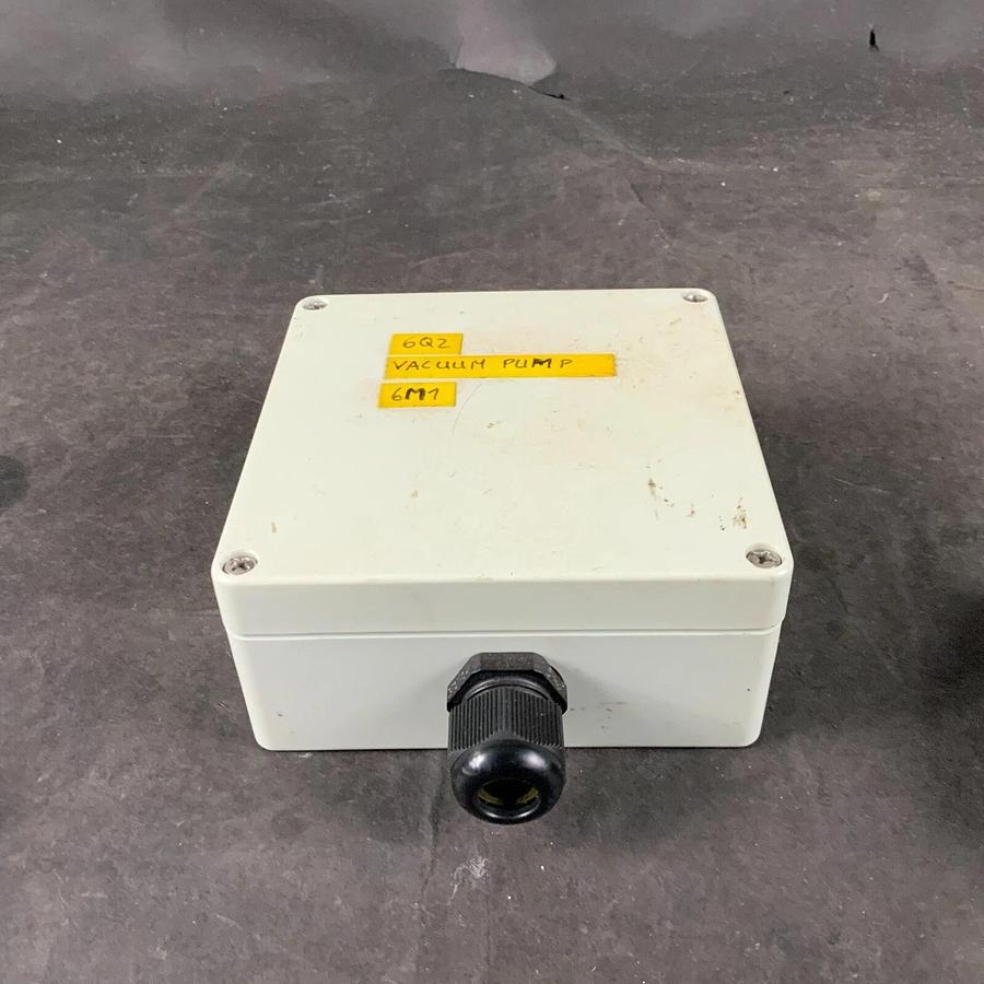 Used GENERIC POLYCARBONATE VACUUM PUMP ENCLOSURE ($35 OBO)