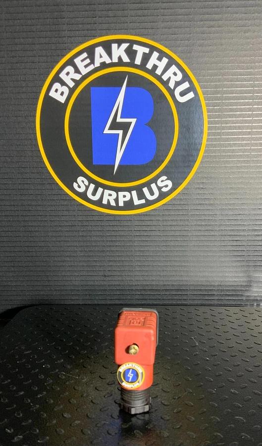 LUMBERG AUTOMATION-HIRSCHMANN SOLENOID CONNECTOR FEMALE  ($4.99/EACH OBO)