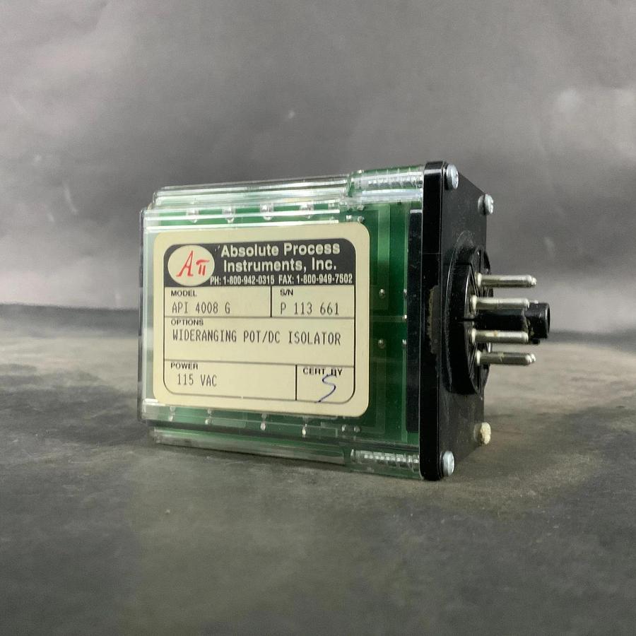 Used ABSOLUTE PROCESS INC. API4008G TRANSMITTER ($230 OBO)