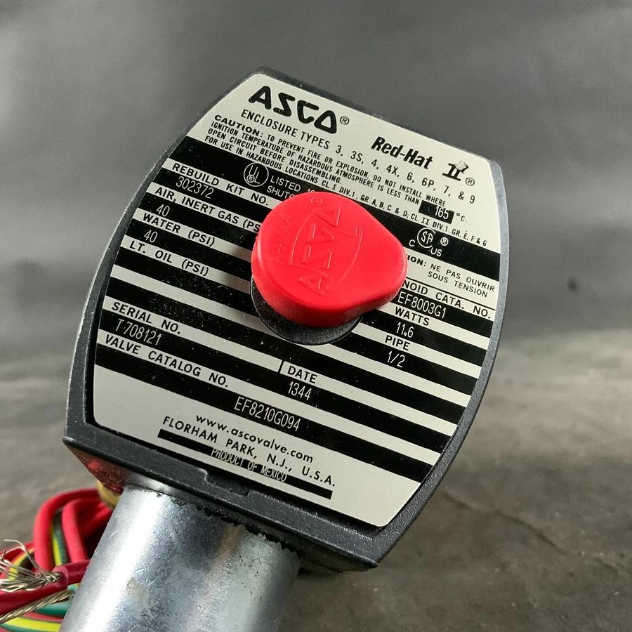 Used ASCO EF8210G094 SOLENOID COIL ($100 OBO)