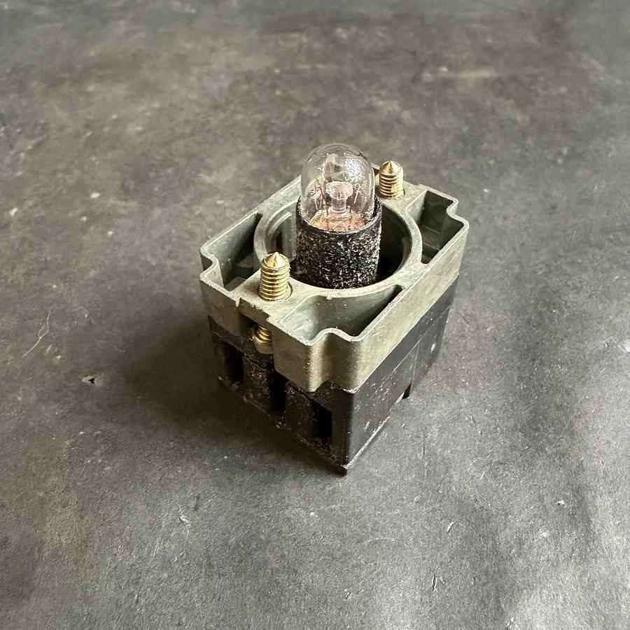 Used TELEMECANIQUE ZB2-BV7 PILOT LIGHT BODY ($12 OBO)