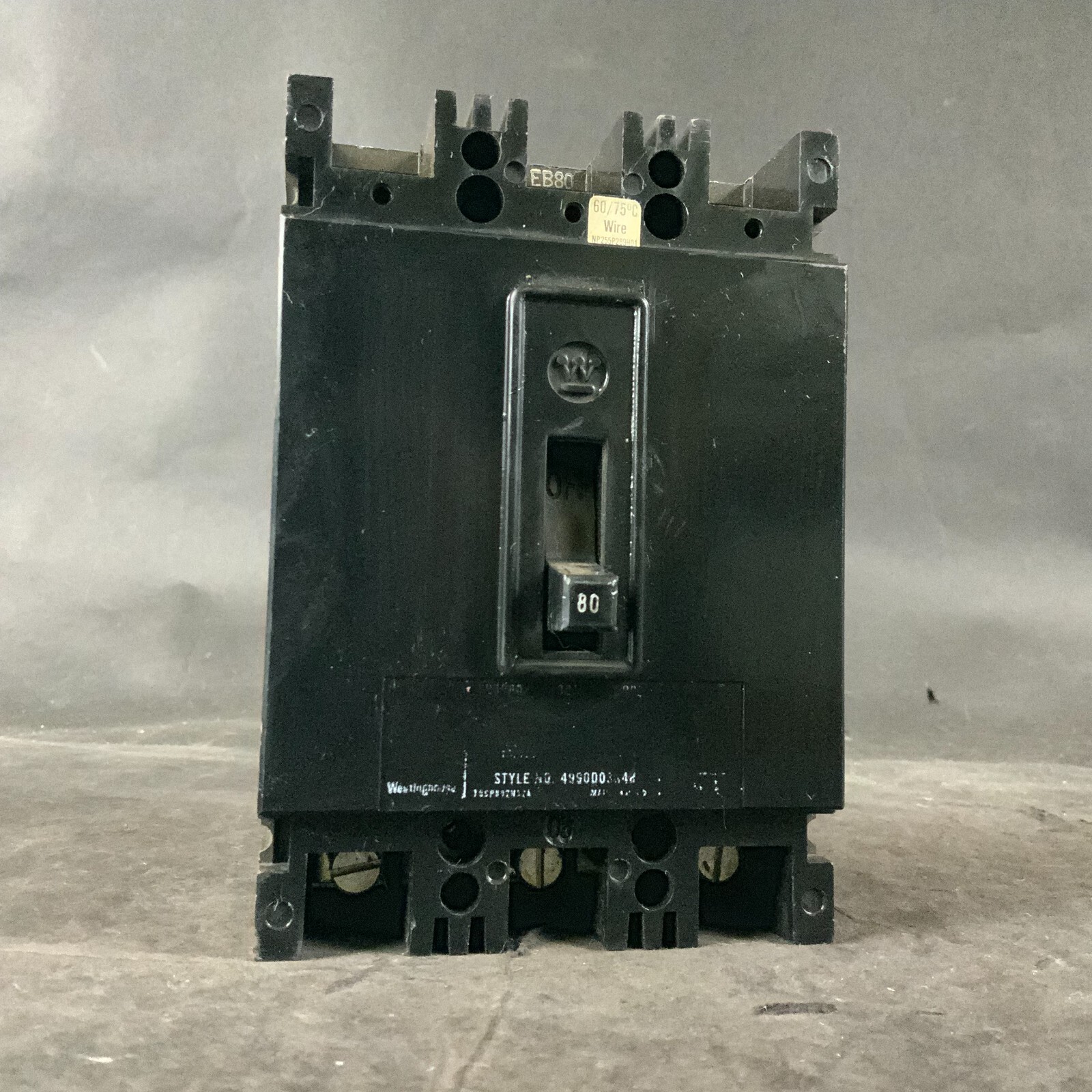 Used WESTINGHOUSE EB3080 CIRCUIT BREAKER ($35 OBO)
