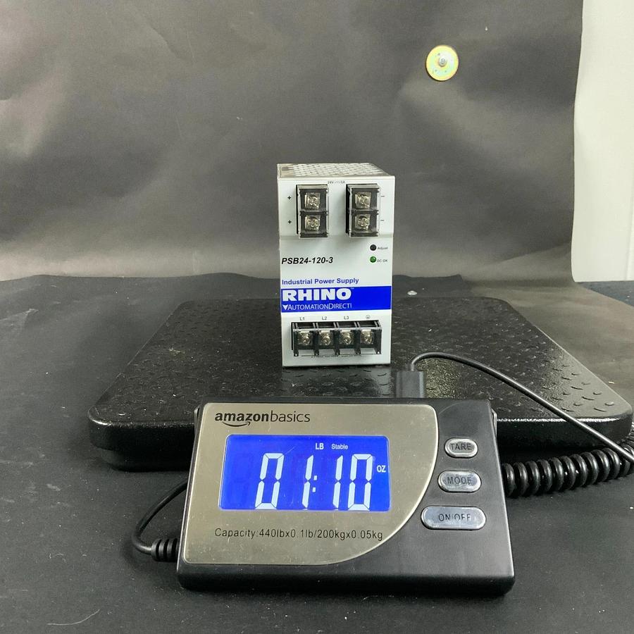 Used AUTOMATION DIRECT RHINO PSB24-120-C INDUSTRIAL POWER SUPPLY ($70 OBO)