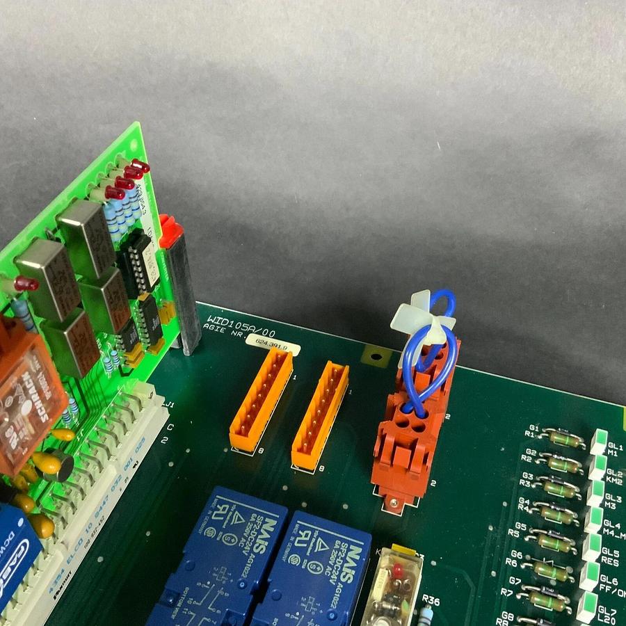 Used AGIE WID105A/00 CIRCUIT BOARD 624.391.9 W/ ADC-09A ANALOG 429.854.3 ($450 OBO)
