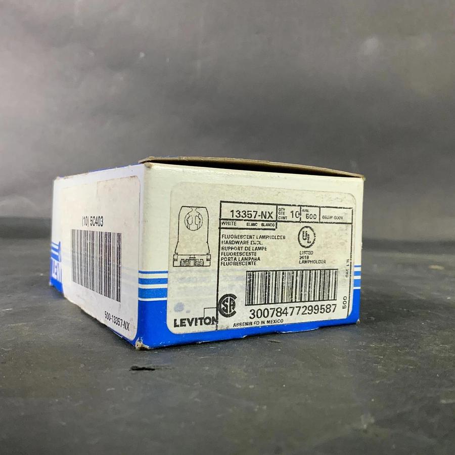 Used LEVITON 13357-NX LAMPHOLDER - QTY 10 ($30 OBO)