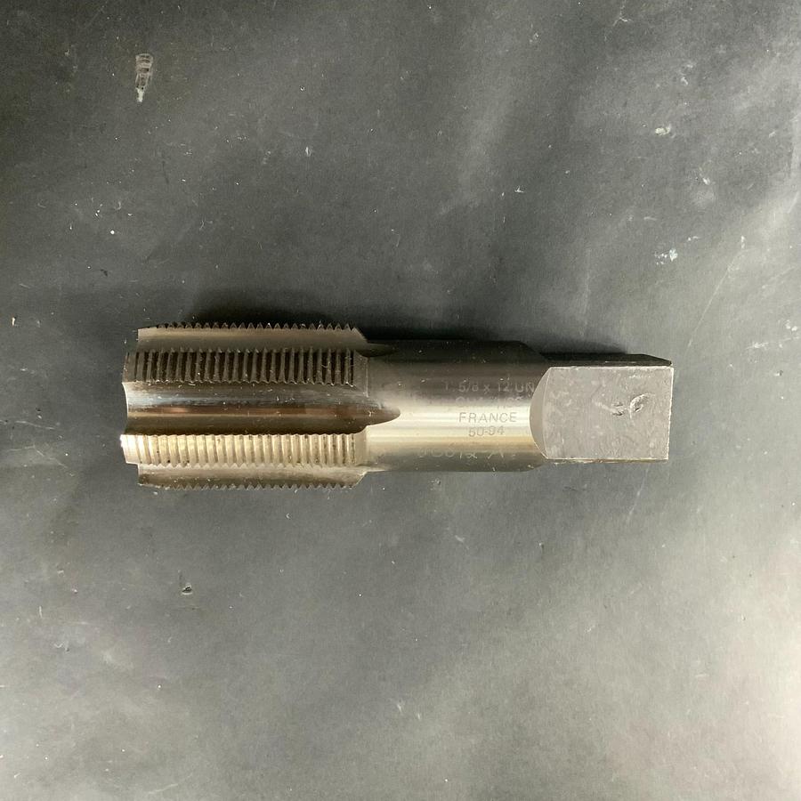 Used J&L INDUSTRIAL 1-5/8-12 TSP-22994-D UN GH4 6-FLUTE HSS PLUG TAP ($65 OBO)