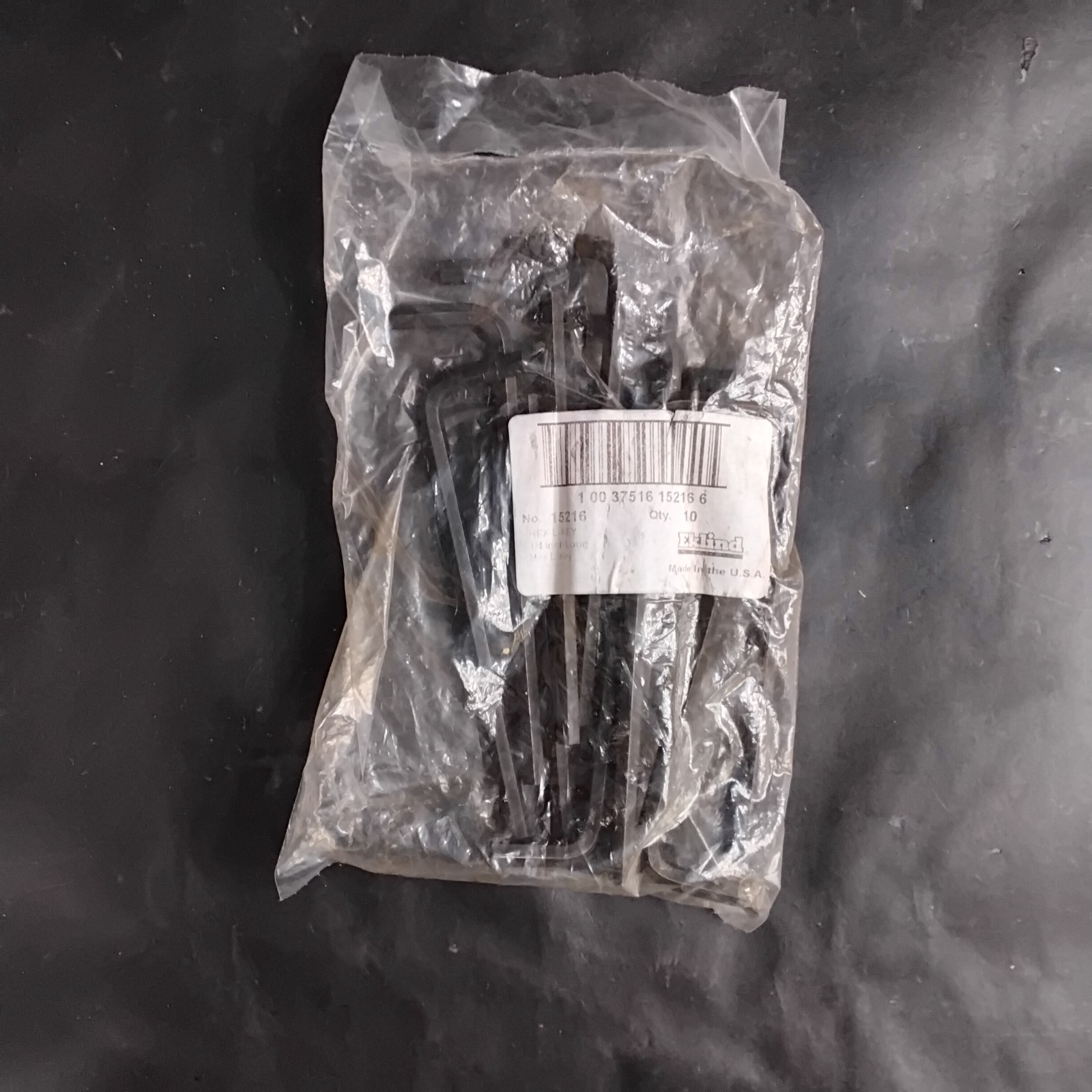 EKLIND 15216 1/4" HEX L-KEY - 10 PACK ($15 OBO)