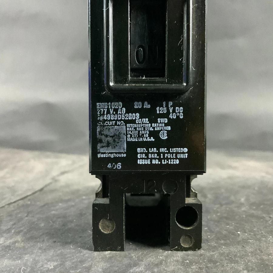 WESTINGHOUSE EHB1020 CIRCUIT BREAKER ($8 OBO)