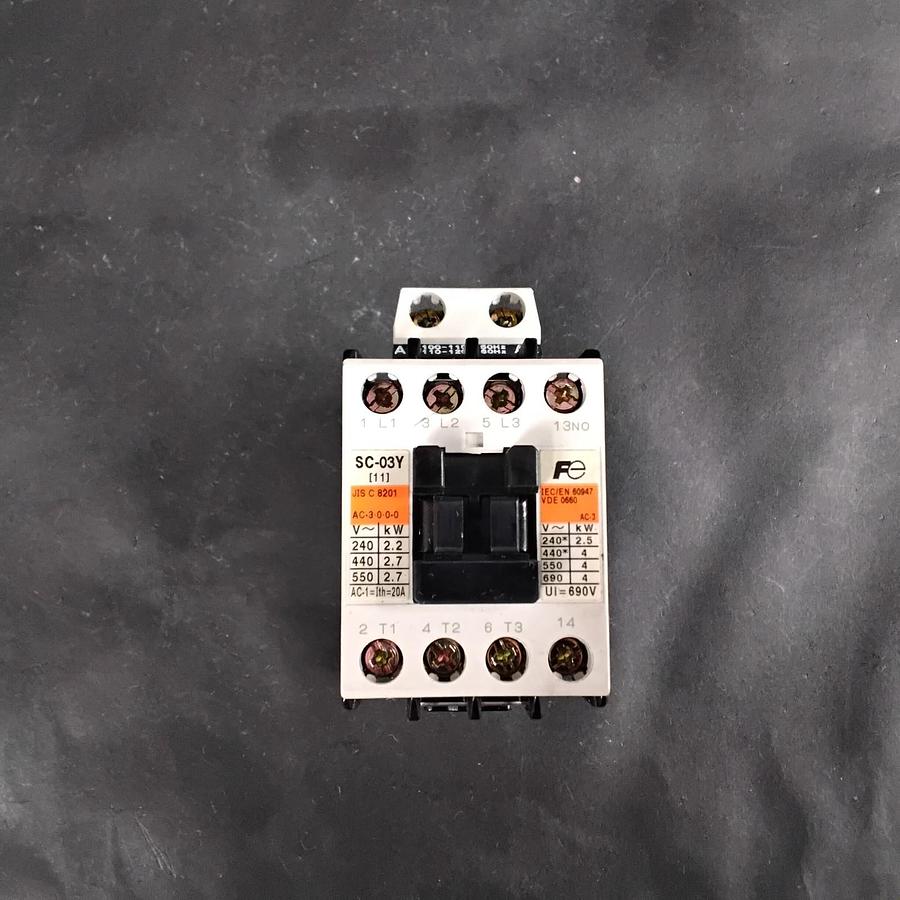 Used FUJI ELECTRIC SC-03Y CONTACTOR ($21 OBO)