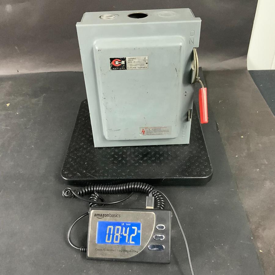 Used CUTLER HAMMER DH321N HEAVY DUTY SAFETY SWITCH ($60 OBO)