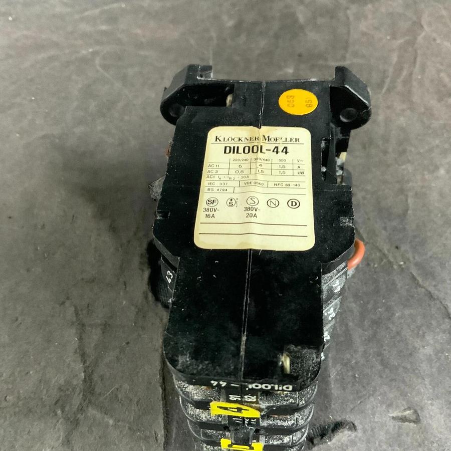 Used KLOCKNER MOELLER DILOOL-44 CONTACTOR ($35 OBO)