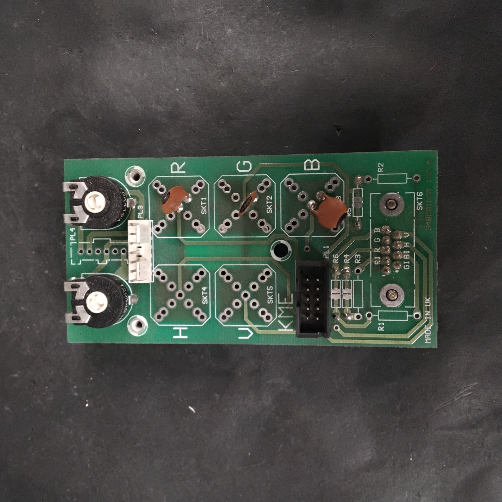 Used KME 20BK0113 CHAOS NAND SYNTH PCB BOARD ($15 OBO)