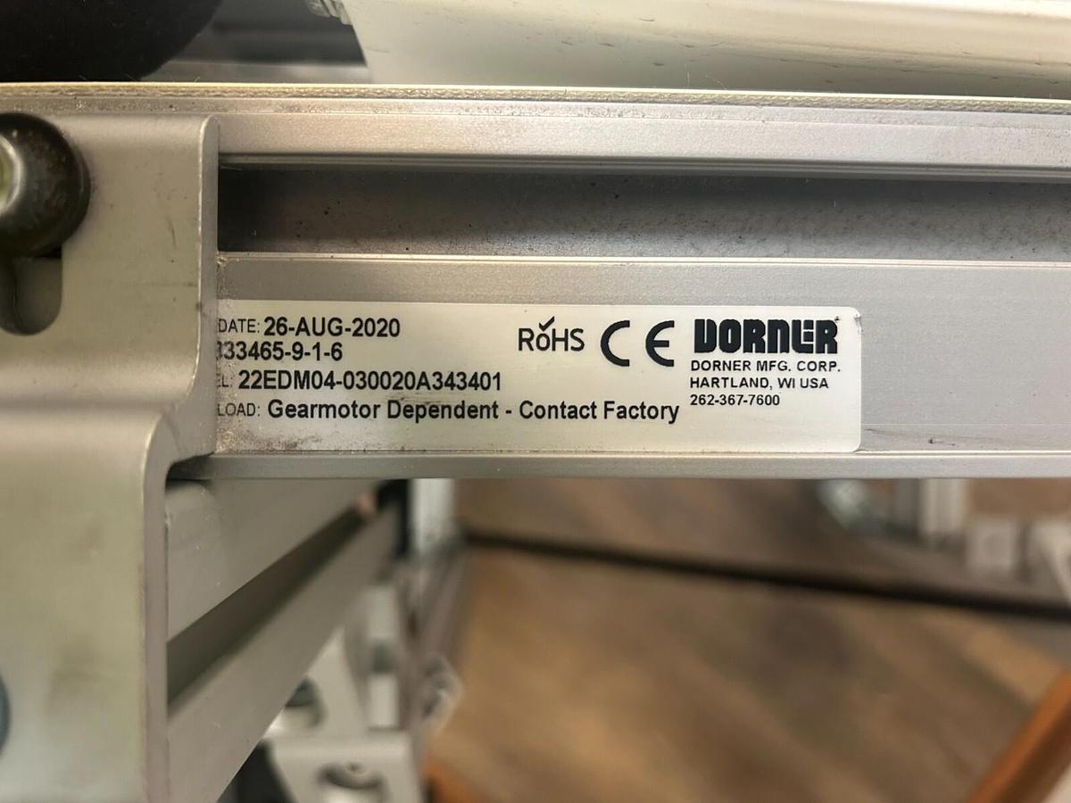 Used DORNER 2200 CONVEYOR - 22edm04-030020a343401 ($1500/ea OBO 3 Total!!!)