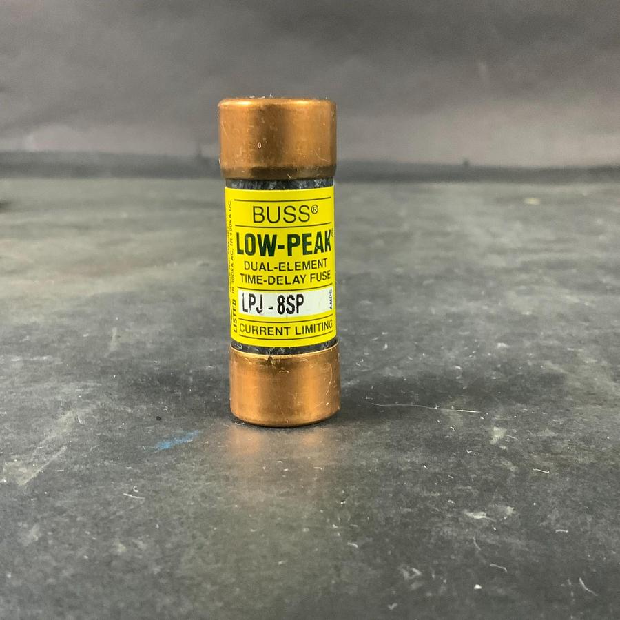 Used BUSSMANN LPJ-8SP LOW-PEAK FUSE ($8)