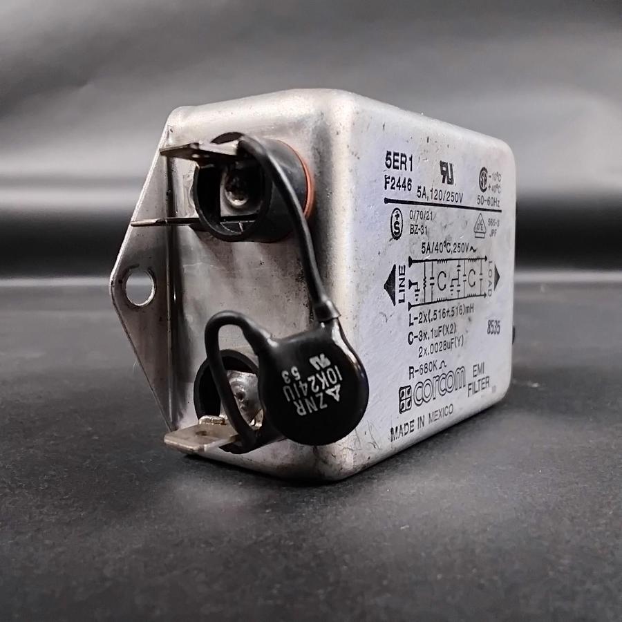 Used CORCOM 5ER1 F2446 EMI FILTER ($18 OBO)