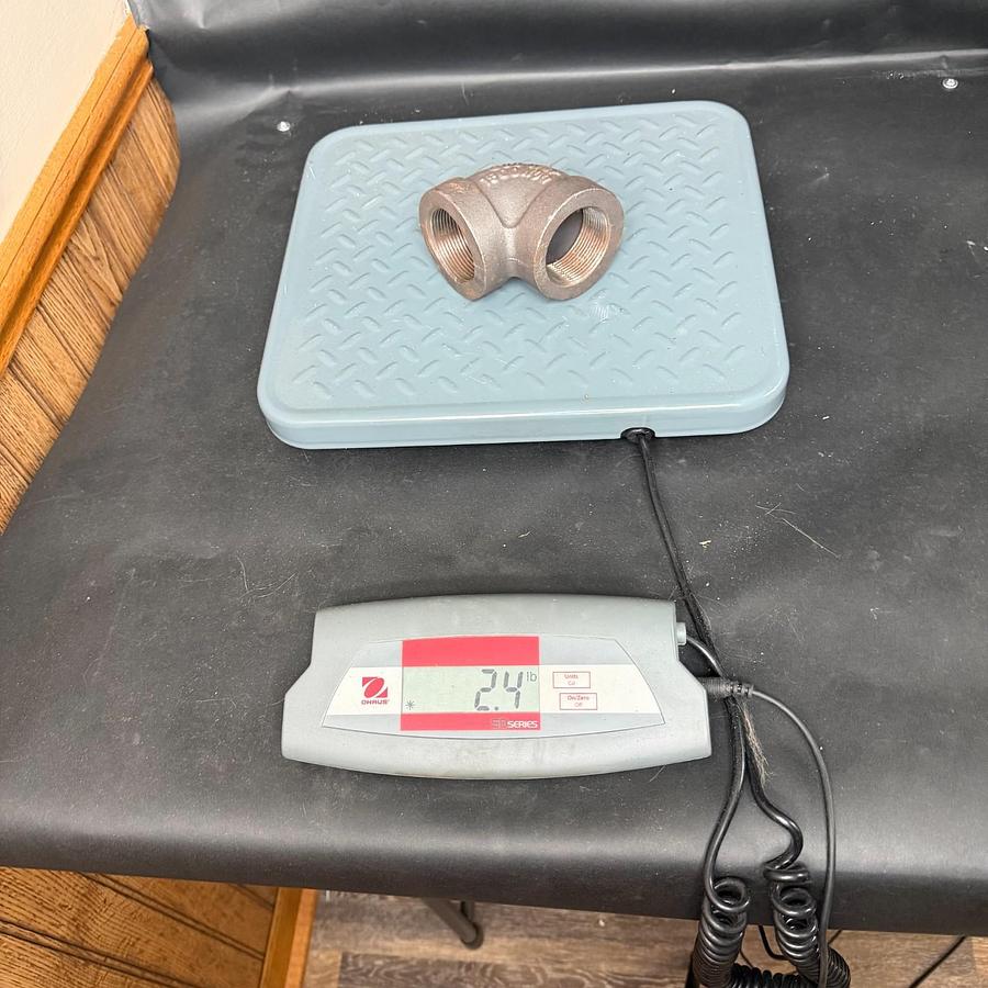 Used AAR 1 1/2” 300WSP/1500W0G ELBOW FITTING