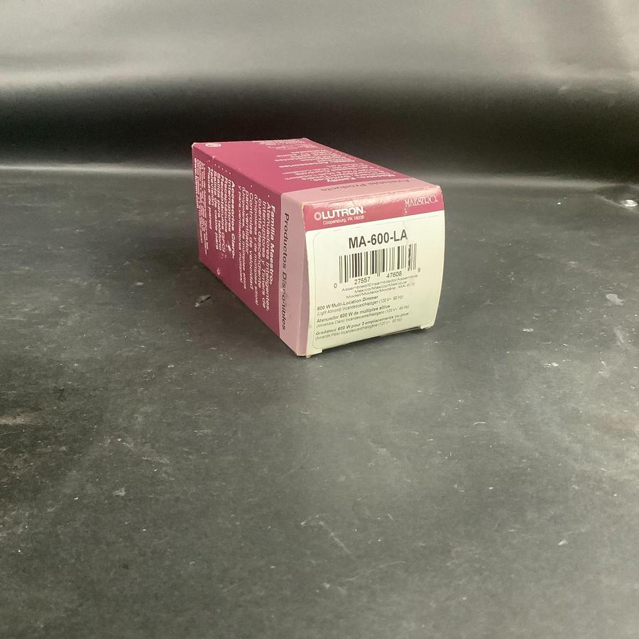 Used LUTRON MAESTRO MA-600-LA MULTI-LOCATION DIMMER ($14 OBO)
