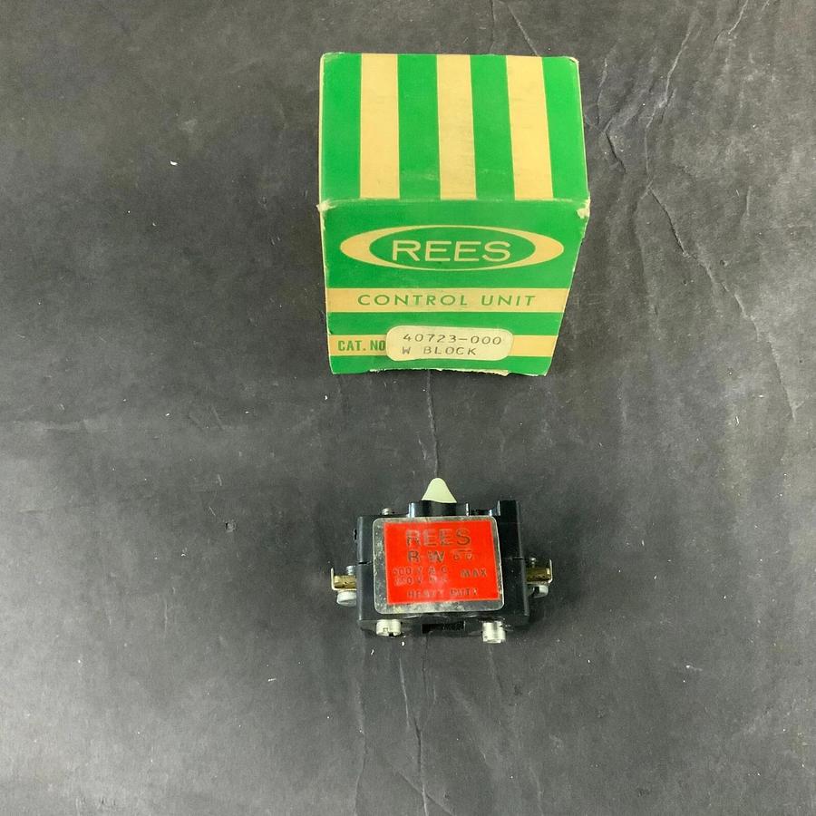 REES 40723-000 R-W CONTACT BLOCK ($20 OBO)