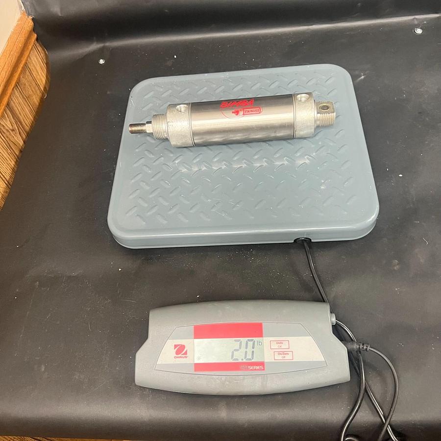 Used BIMBA 313-DXP PNEUMATIC CYLINDER ($50 OBO)