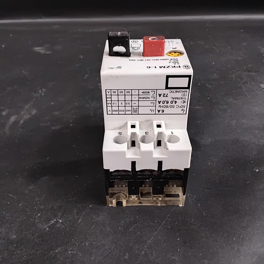 Used MOELLER PKZM 1-6 CIRCUIT BREAKER ($16 OBO)