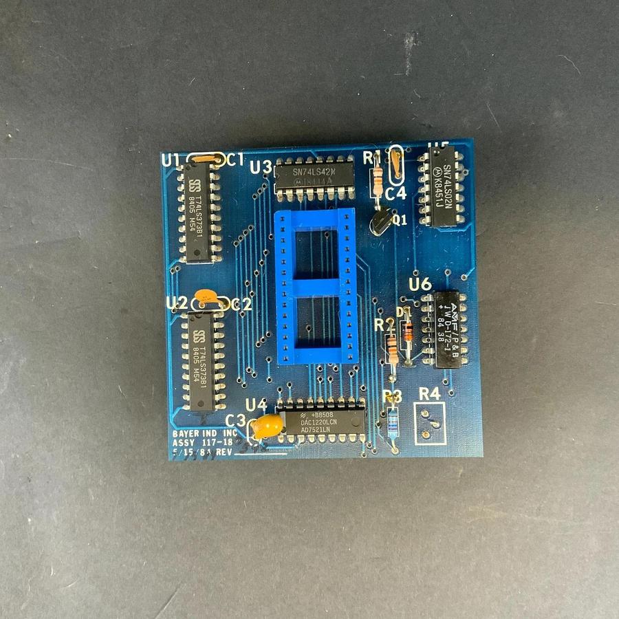 Used BAYER INDUSTRIES 117-182 REV 5-19-84 PC BOARD ($20 OBO)