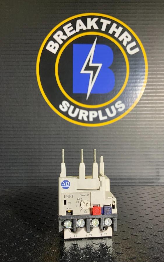 Used ALLEN BRADLEY 193-T1AB25