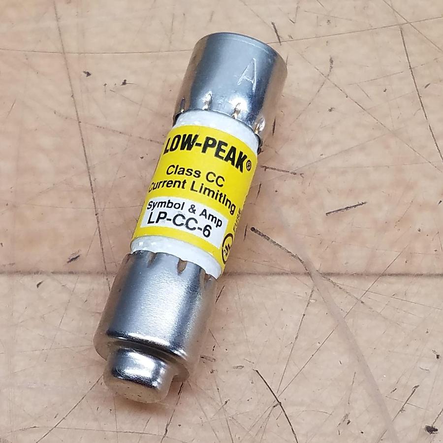 Used BUSSMANN LOW-PEAK LP-CC-6 FUSE ($4 OBO)