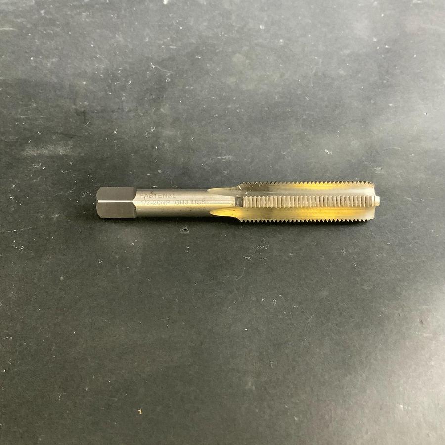 Used FASTENAL 1/2”-20 NF HSS GH3 4-FLUTE BOTTOMING TAP ($13 OBO)