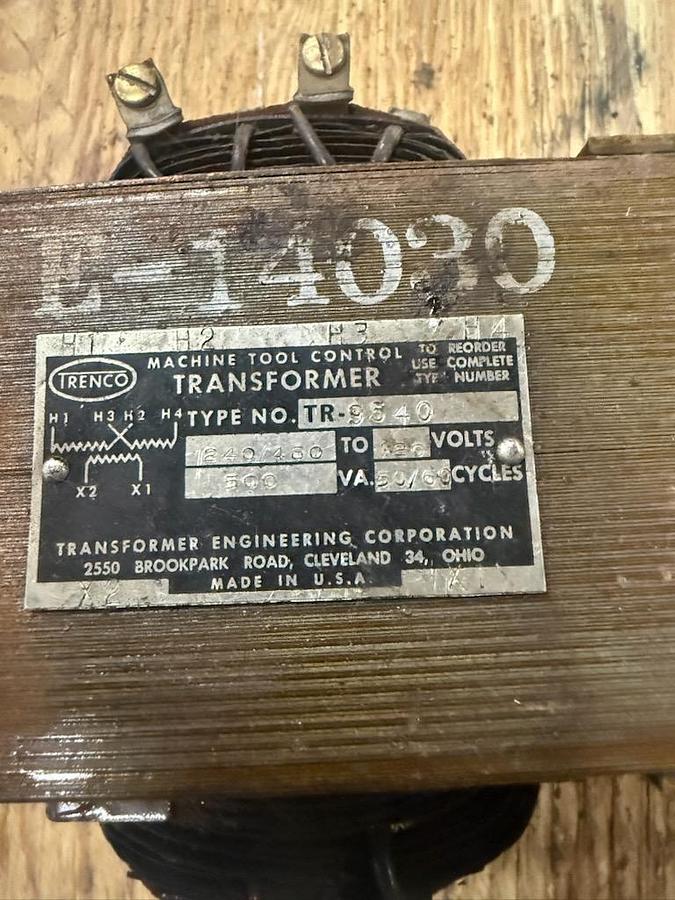 Used TRENCO TR-9340 TRANSFORMER