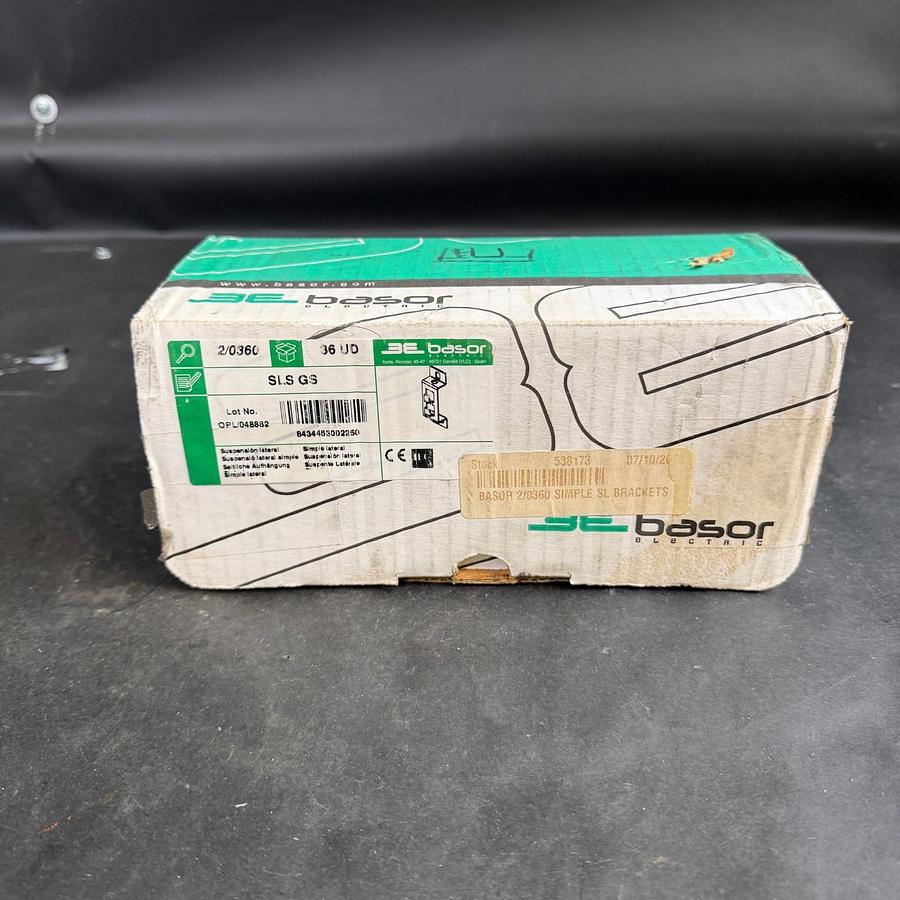 Used BASOR 2/0360 SL BRACKETS - LOT OF 21 ($40 OBO)