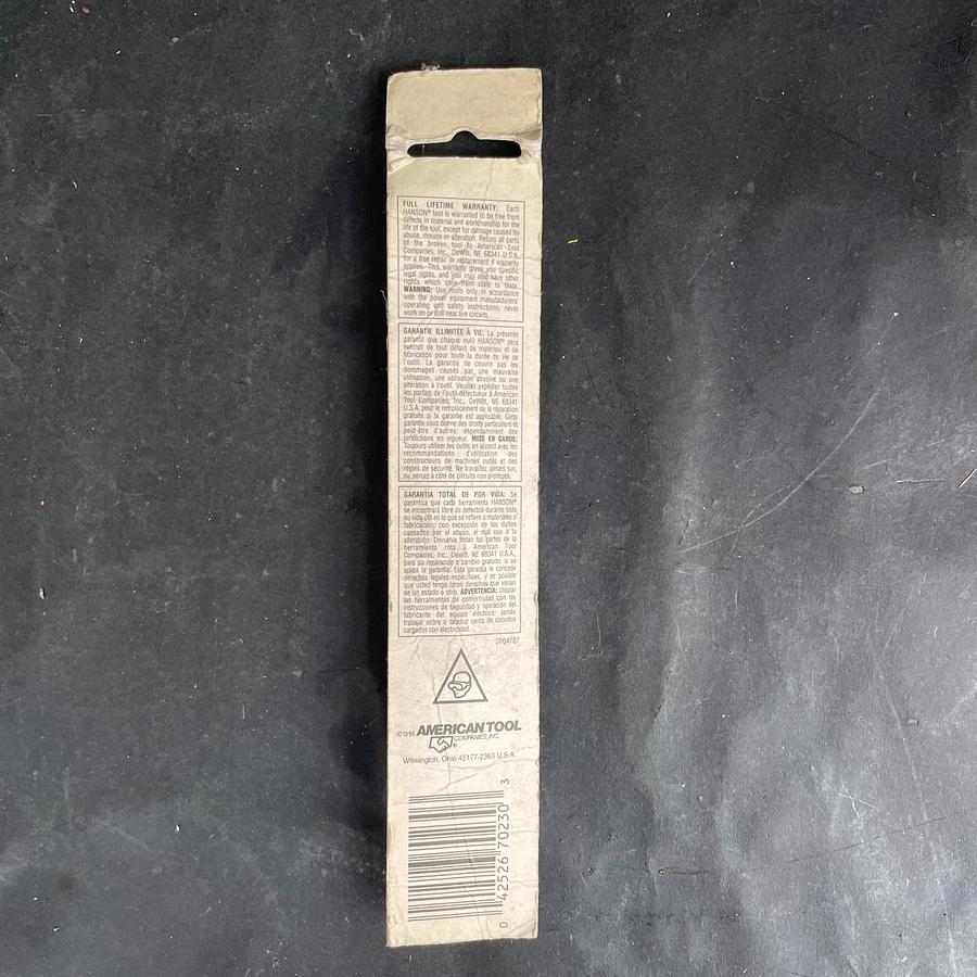 HANSON 70230 15/32” HIGH SPEED STEEL DRILL BIT