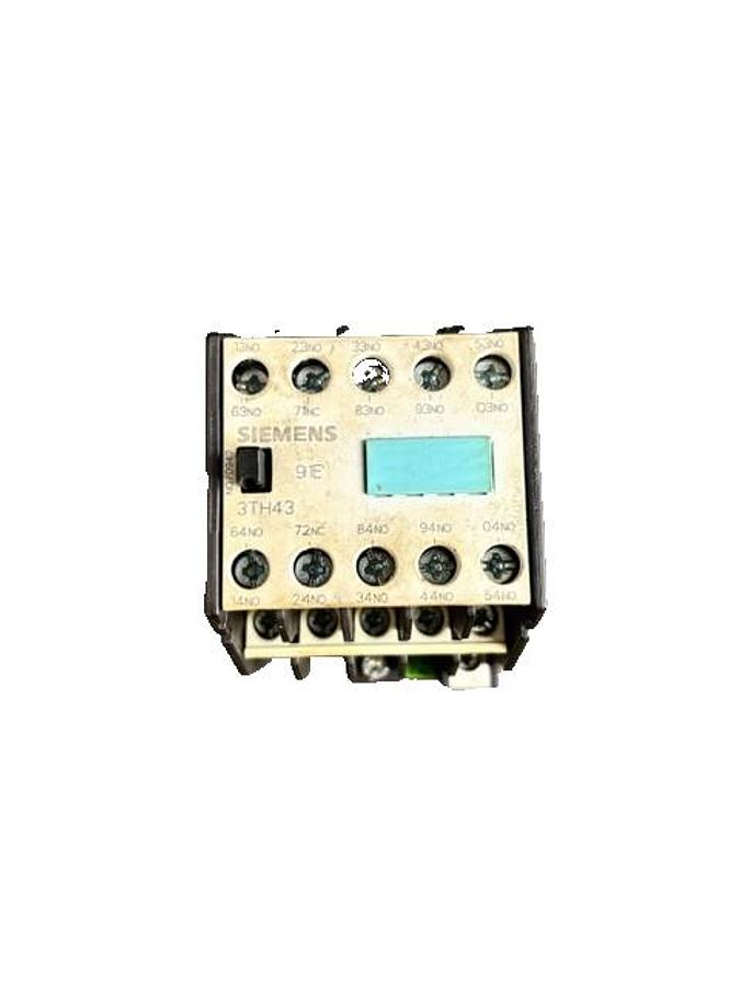 Used SIEMENS 3TH4391-0B CONTACTOR