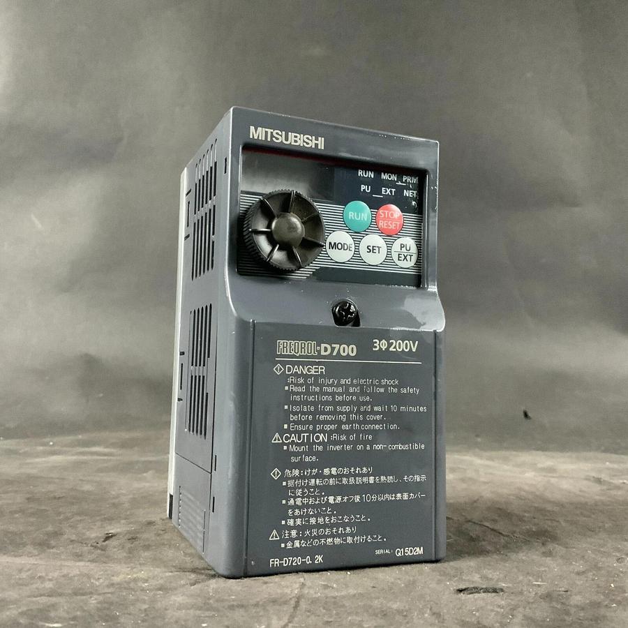 Used MITSUBISHI FR-D720-0.2K INVERTER ($60 OBO)