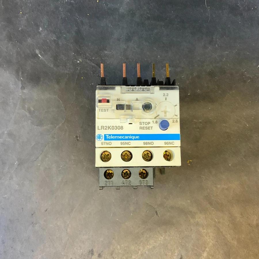Used TELEMECANIQUE LR2K0308 OVERLOADING RELAY ($15 OBO)