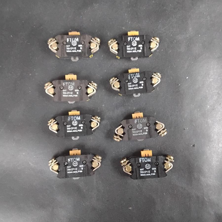 Used ALLEN BRADLEY 700-CP11Z CONTACT CARTRIDGES ($3/EACH OBO)
