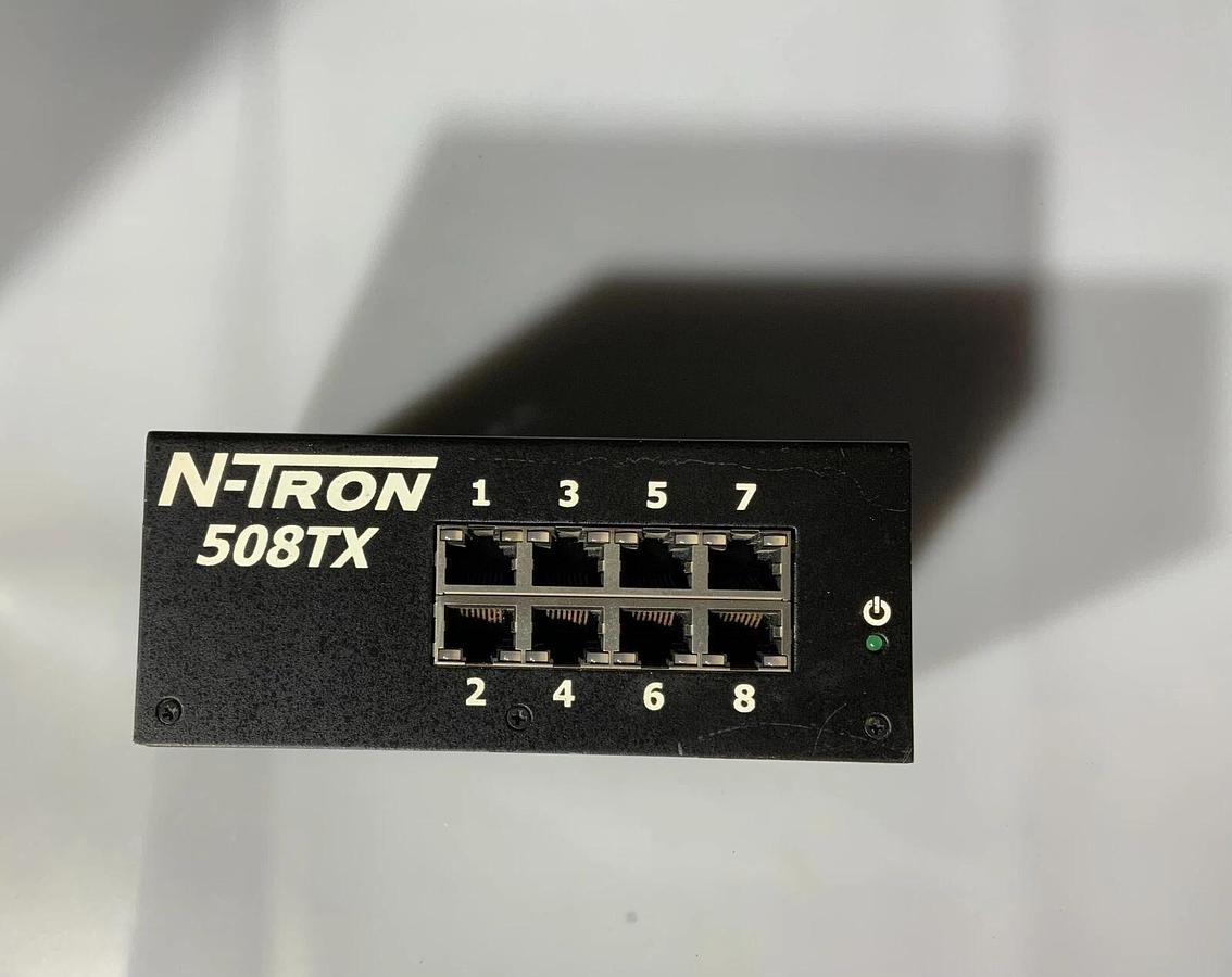 Used RED LION NTRON MODEL 508TX-A (1A) Industrial Ethernet Switch ($149.99 OBO!!!)