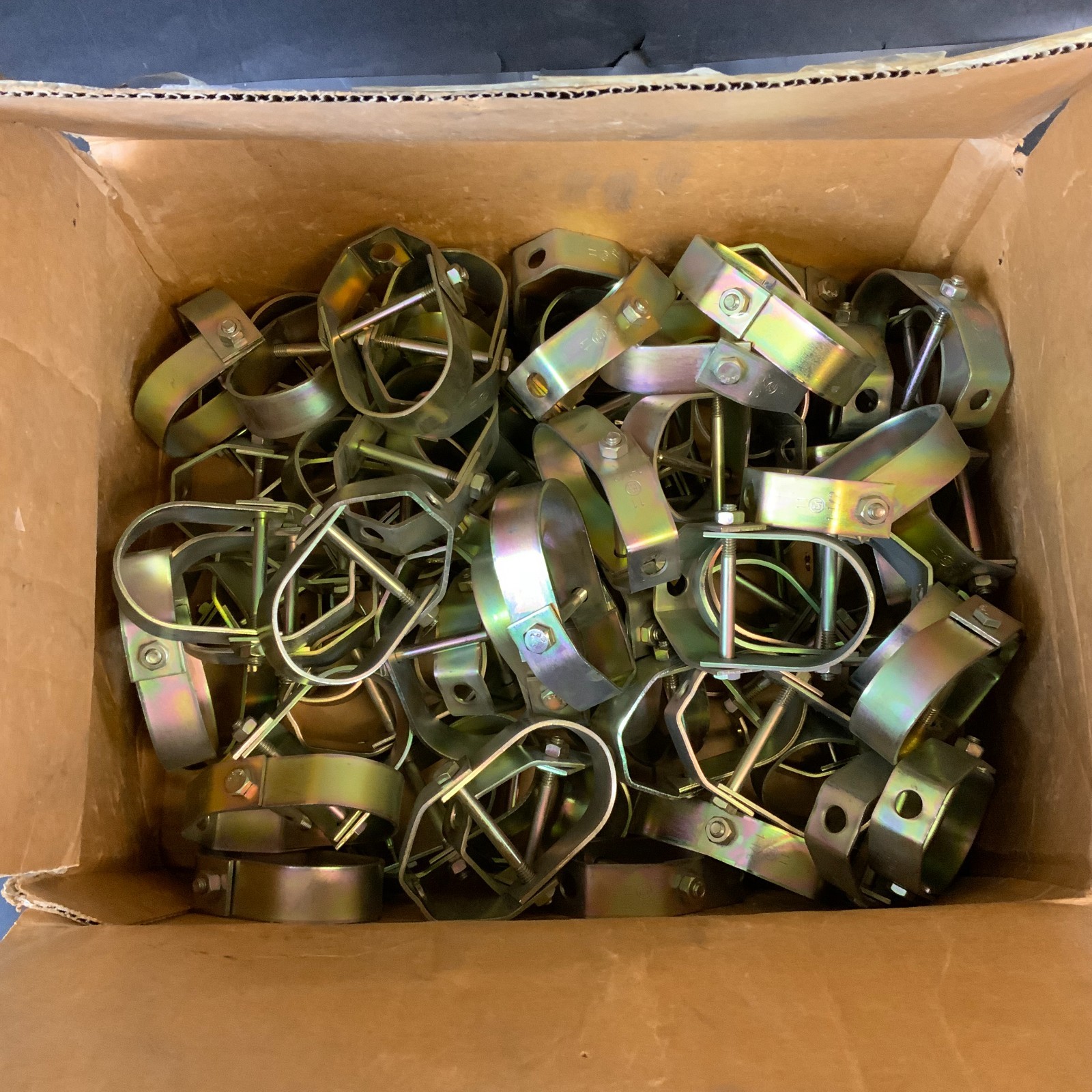 Used THOMAS & BETTS C710 1-1/2 ADJUSTABLE CLEVIS HANGER - BOX OF 75 ($200 OBO)