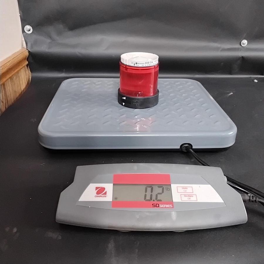 Used TELEMECANIQUE XVBC34 RED STACK LIGHT ($17 OBO)