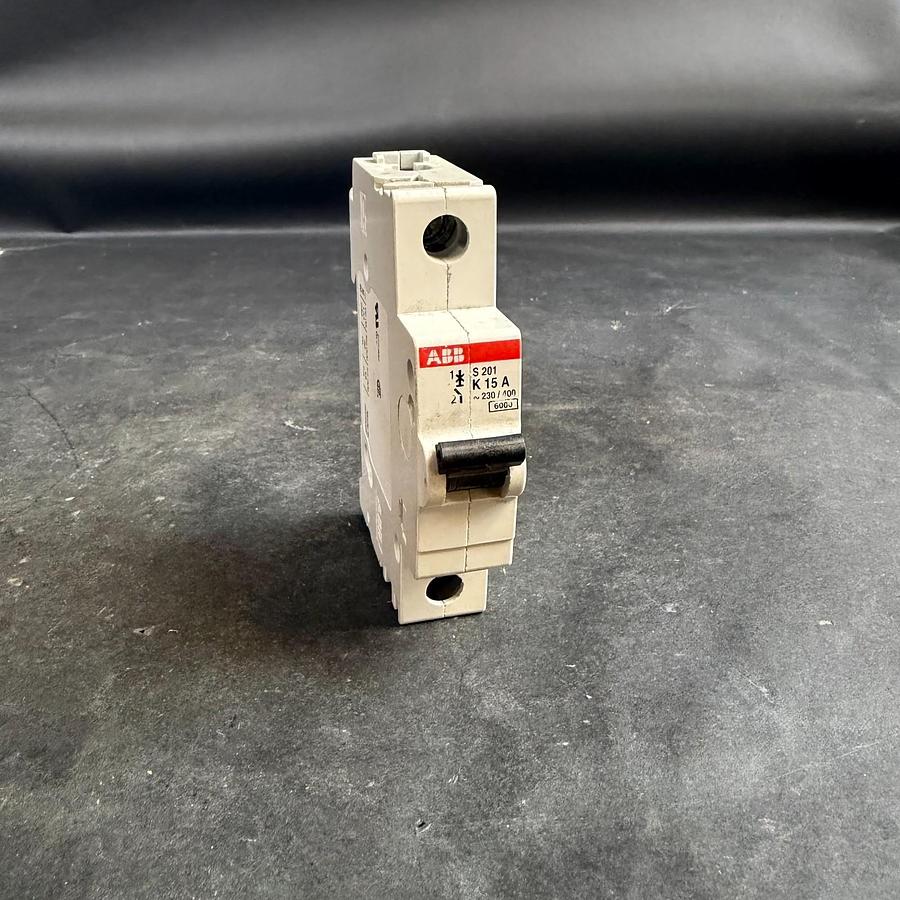 Used ABB S201 K15A CIRCUIT BREAKER ($19 OBO)
