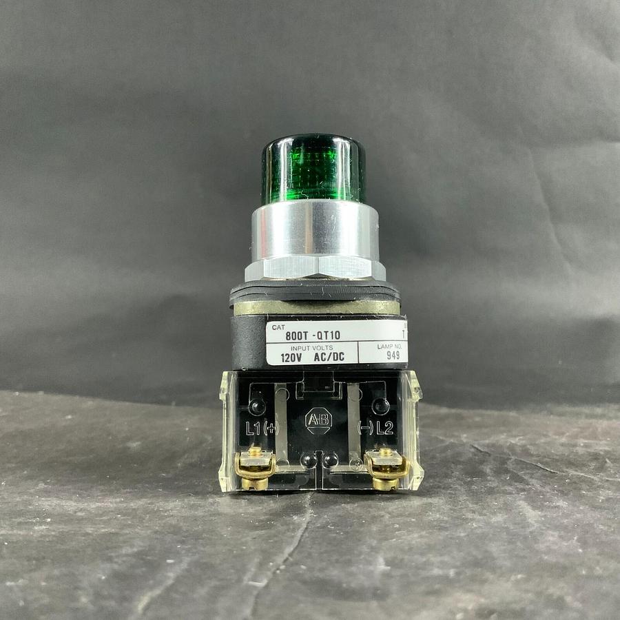 Used ALLEN BRADLEY 800T-QT10 GREEN PUSHBUTTON ($10 OBO)